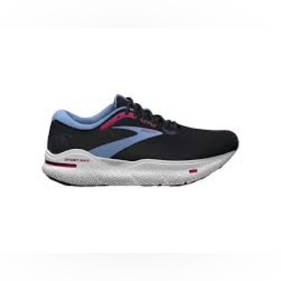 🦌Women’s Brooks Ghost Max Ebony-Open Air-Lilac Rose Restart Running Sneaker Sz 8 - Picture 3 of 11